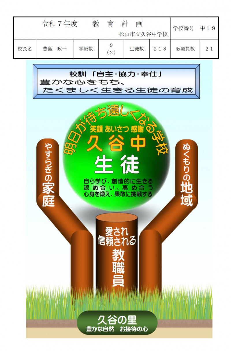 R7　教育計画１